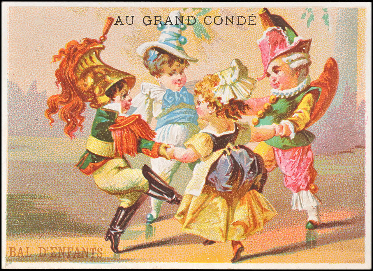 carte réclame chromo Paris 1878-1885 1995.1.2531.1 Photo