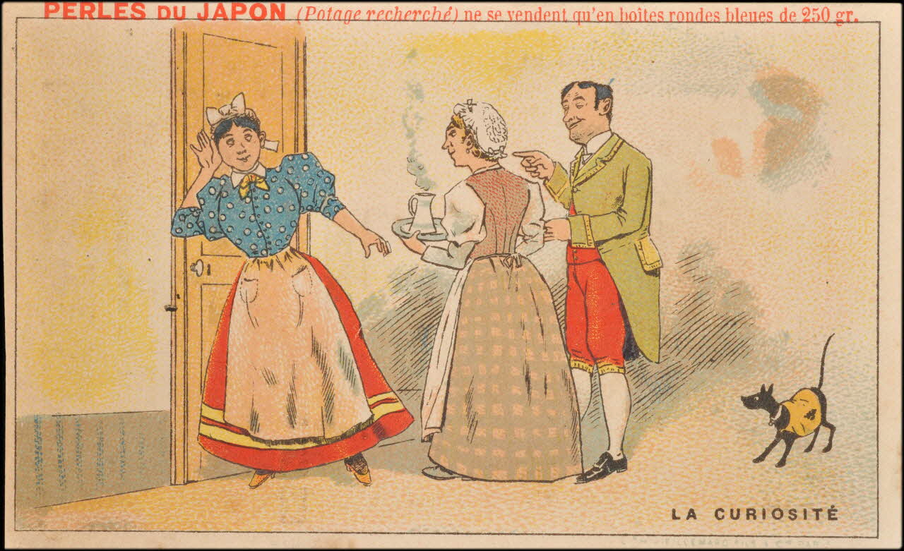 Baster & Vieillemard carte réclame chromo Paris 1878-1914 1995.1.2675.11 Photo