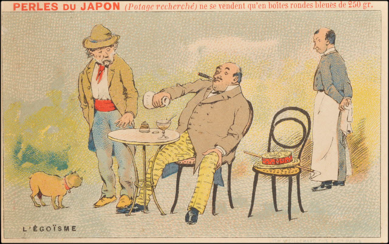 Baster & Vieillemard carte réclame chromo Paris 1878-1914 1995.1.2675.16 Photo