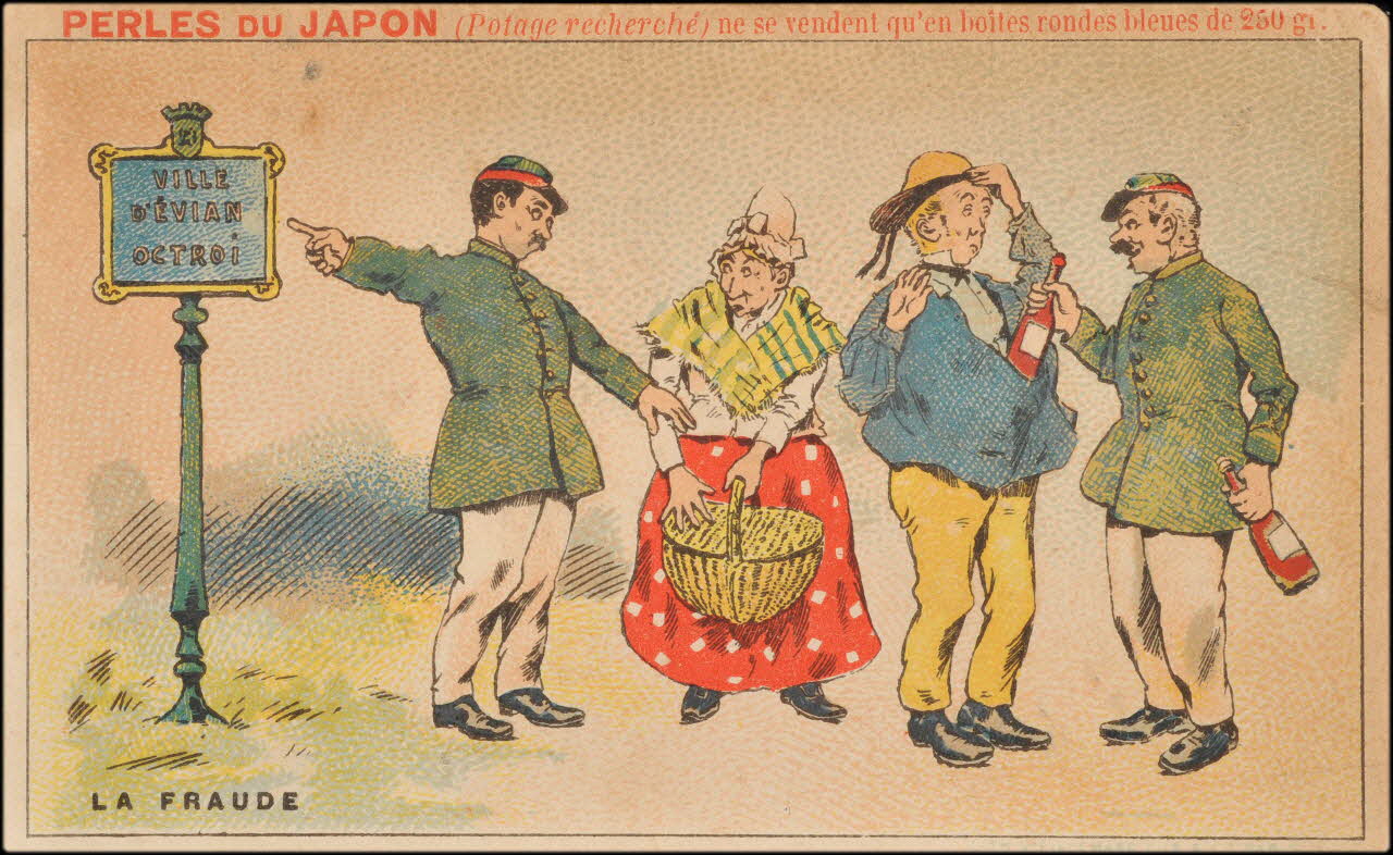 Baster & Vieillemard carte réclame chromo Paris 1878-1914 1995.1.2675.23 Photo