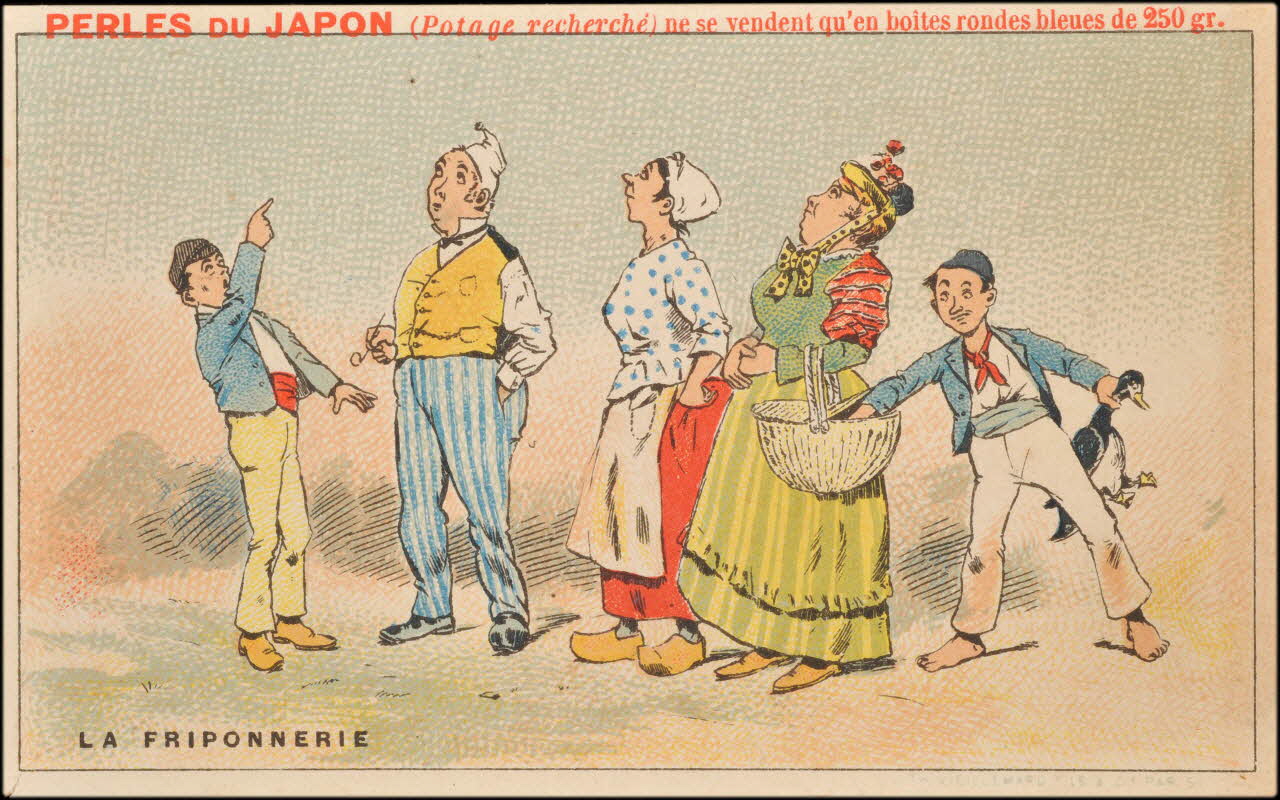 Baster & Vieillemard carte réclame chromo Paris 1878-1914 1995.1.2675.24 Photo