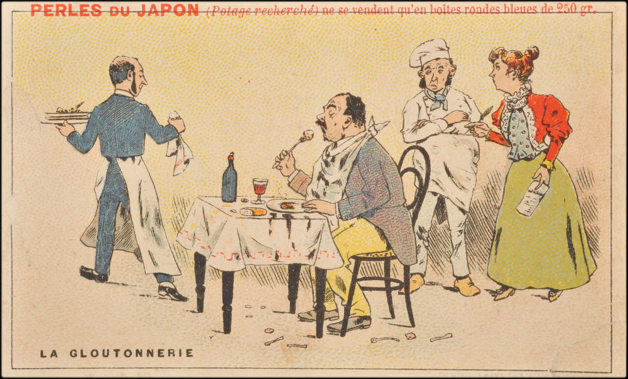 Baster & Vieillemard carte réclame chromo Paris 1878-1914 1995.1.2675.25 Photo