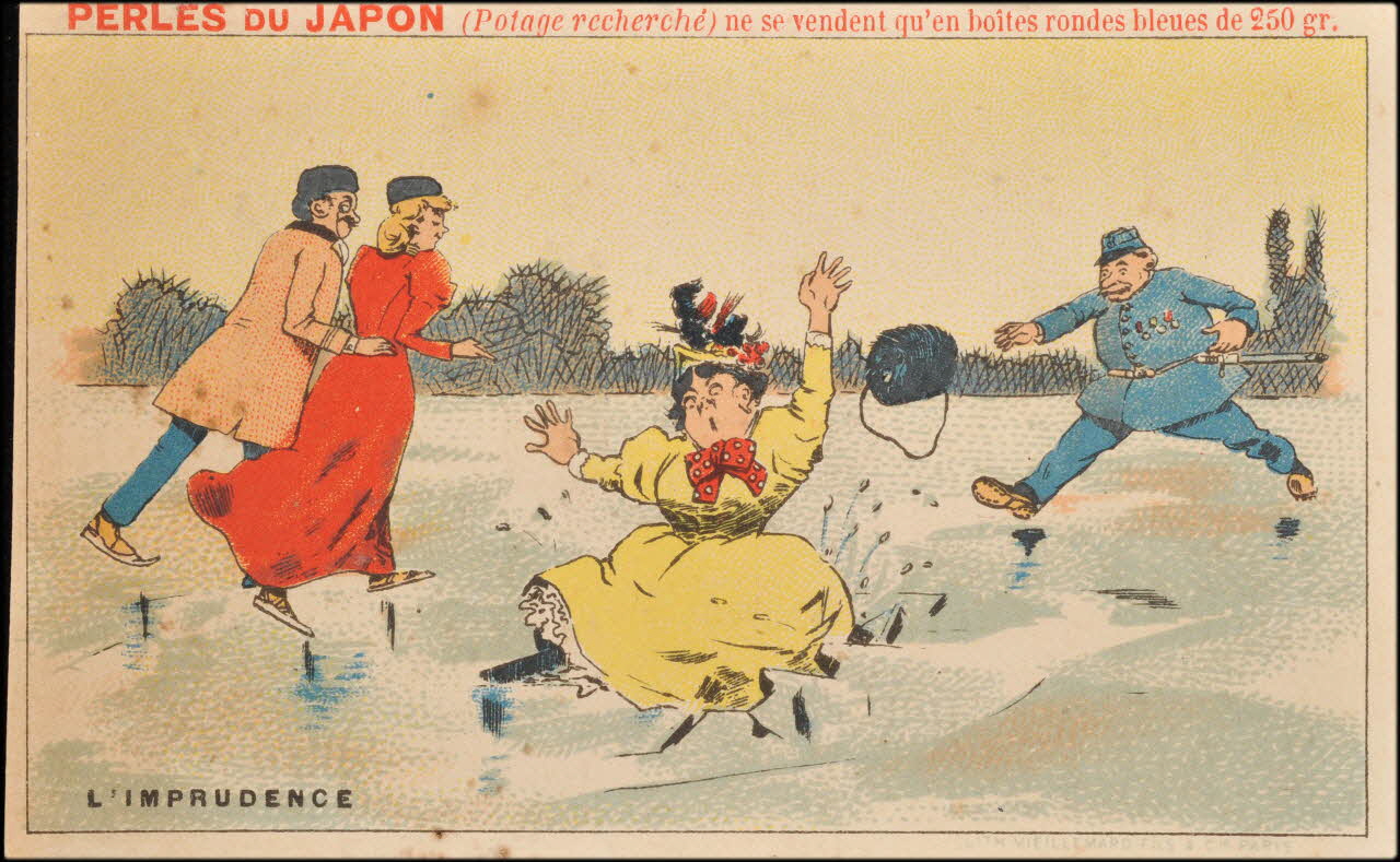 Baster & Vieillemard carte réclame chromo Paris 1878-1914 1995.1.2675.29 Photo