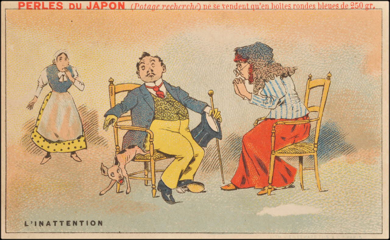 Baster & Vieillemard carte réclame chromo Paris 1878-1914 1995.1.2675.30 Photo