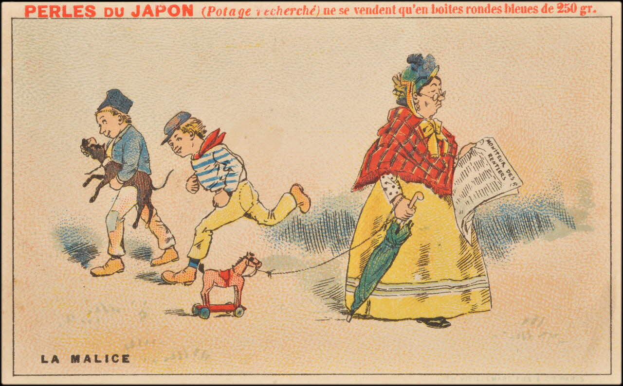 Baster & Vieillemard carte réclame chromo Paris 1878-1914 1995.1.2675.38 Photo