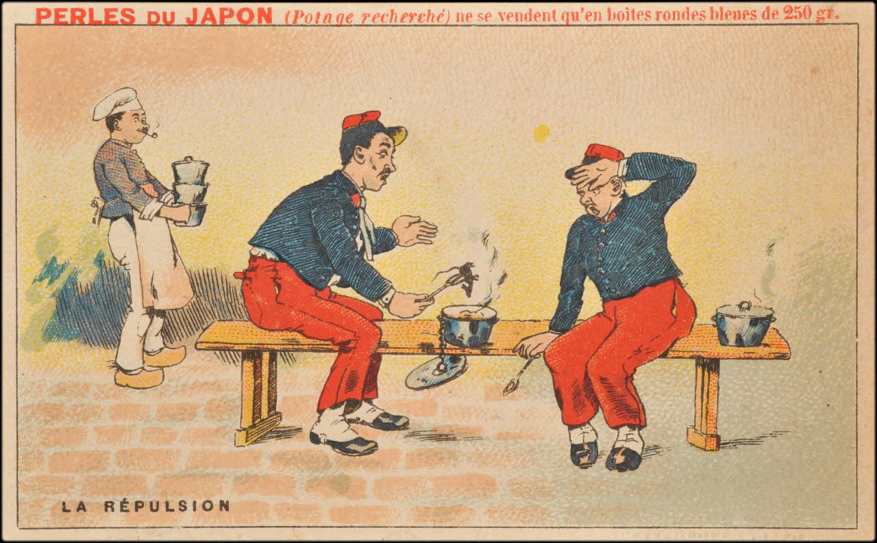 Baster & Vieillemard carte réclame chromo Paris 1878-1914 1995.1.2675.57 Photo