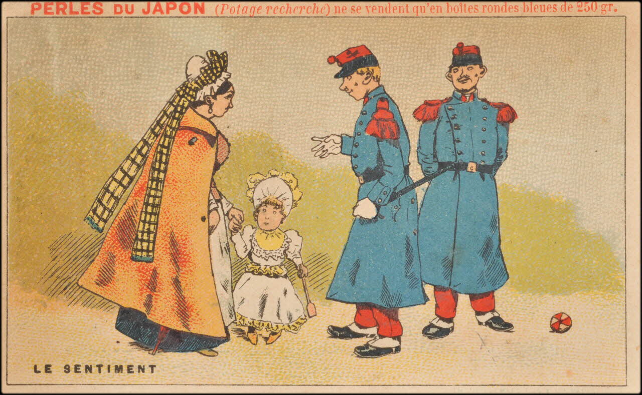 Baster & Vieillemard carte réclame chromo Paris 1878-1914 1995.1.2675.62 Photo