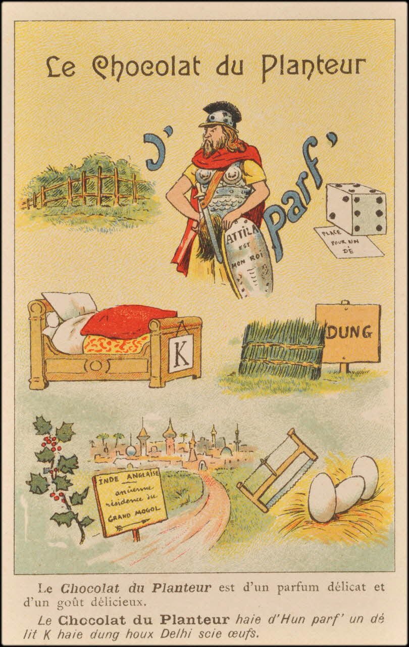 carte réclame chromo 1995.1.269.15 Photo