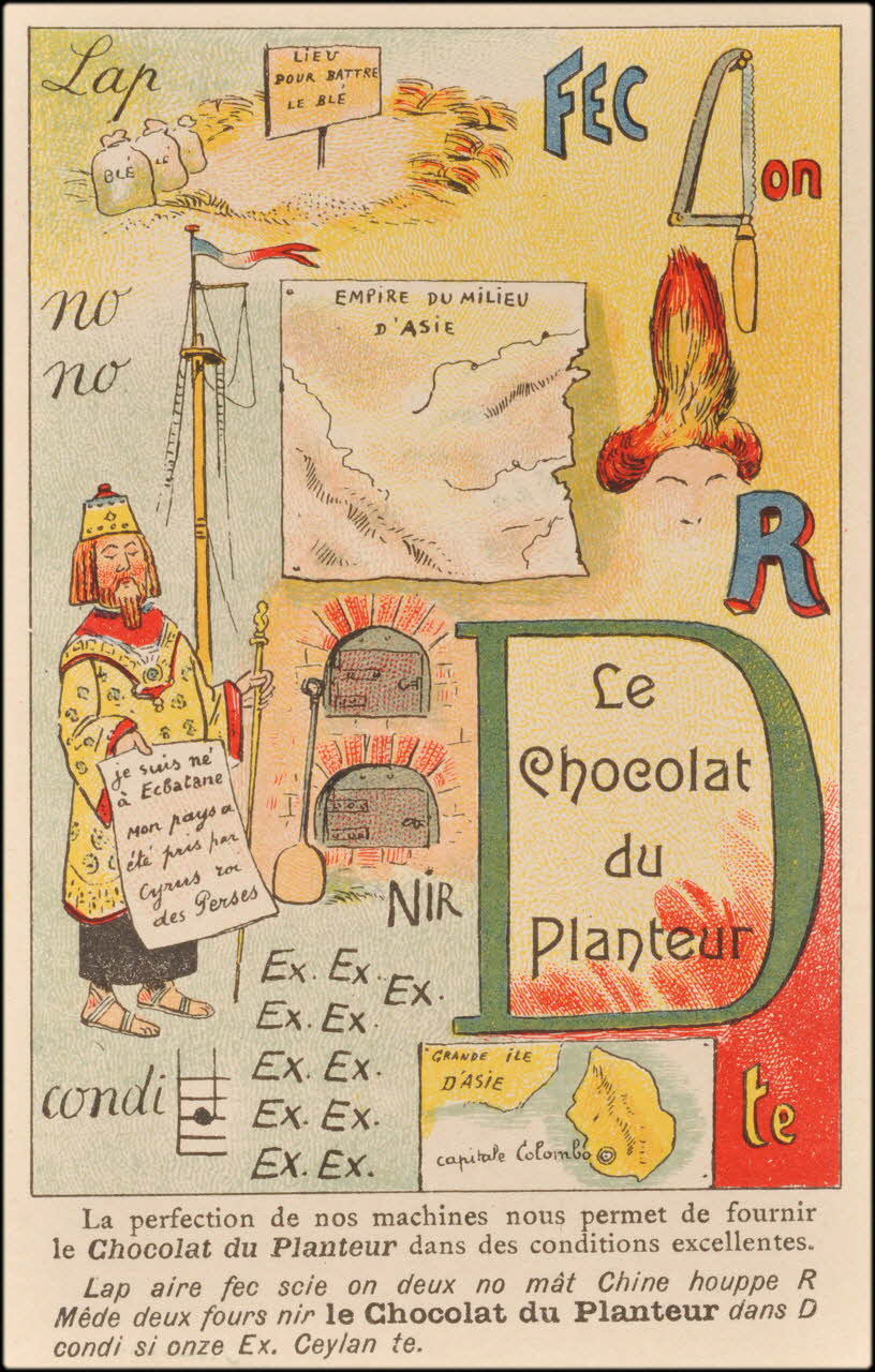 carte réclame chromo 1995.1.269.9 Photo