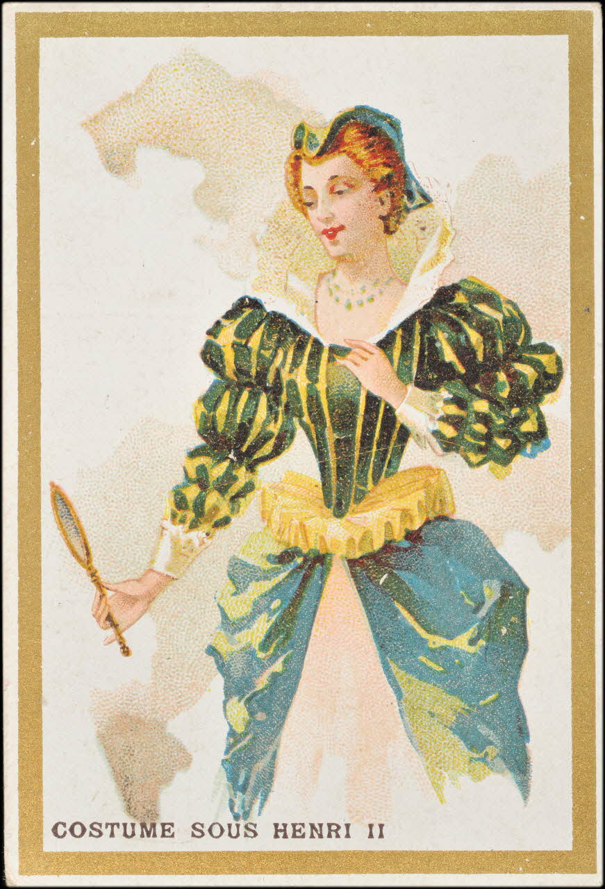 Sénécaut carte réclame chromo Roubaix 1878-1900 1995.1.2789.3 Photo