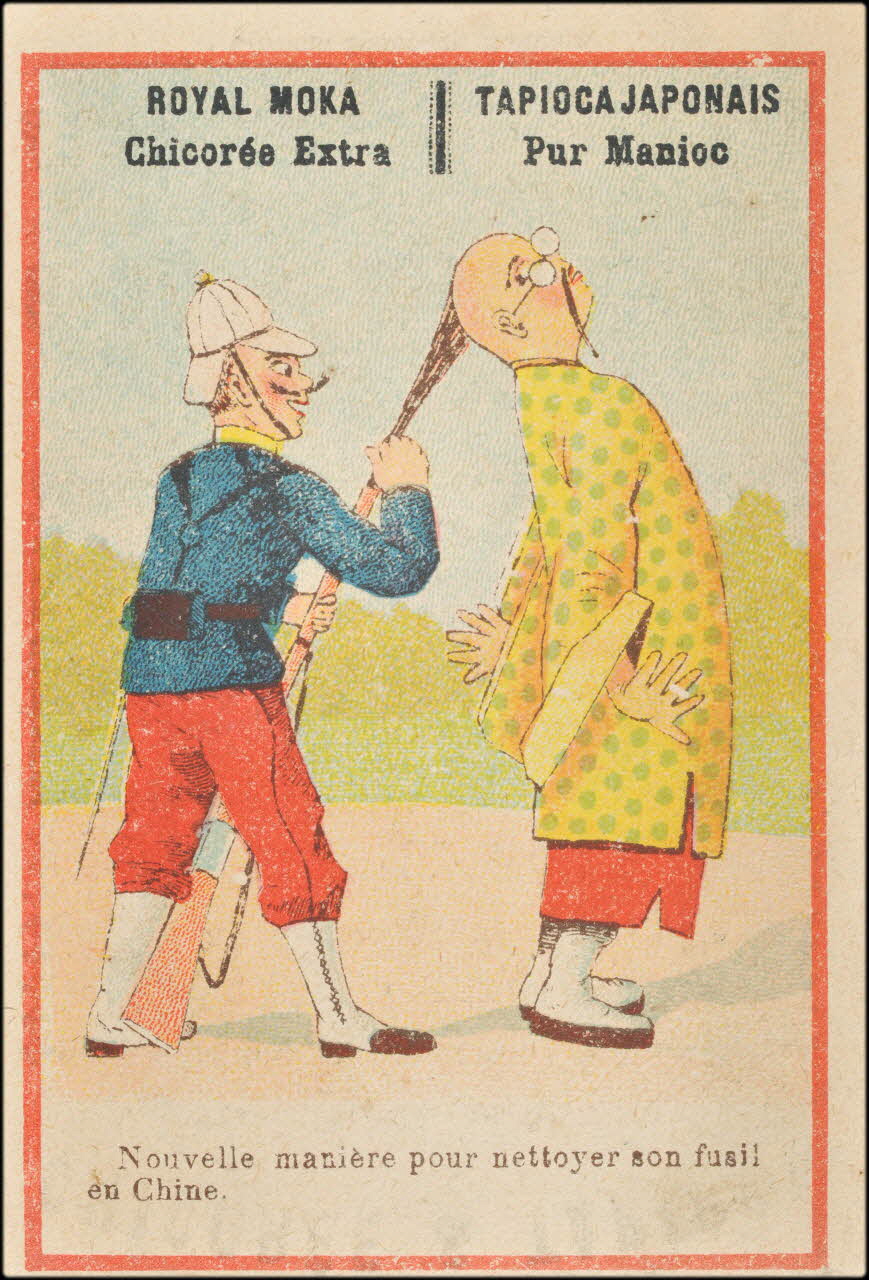 Sénécaut carte réclame chromo Roubaix 1878-1900 1995.1.2792.2 Photo