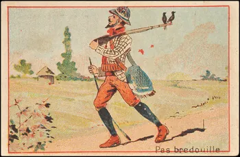 Sénécaut ; Caspari E. carte réclame chromo Paris 1878-1900 1995.1.2799.4 Photo