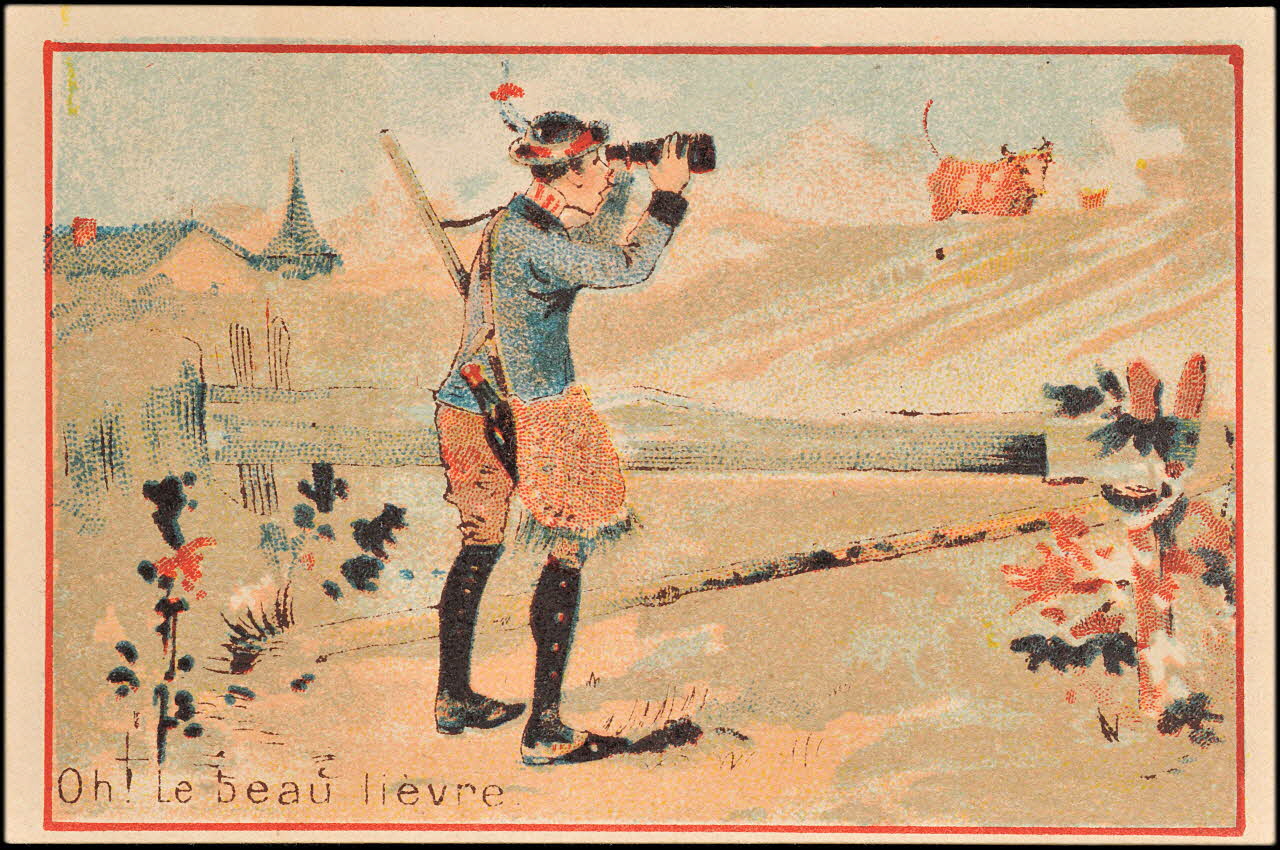 carte réclame chromo Paris 1878-1900 1995.1.2799.5 Photo