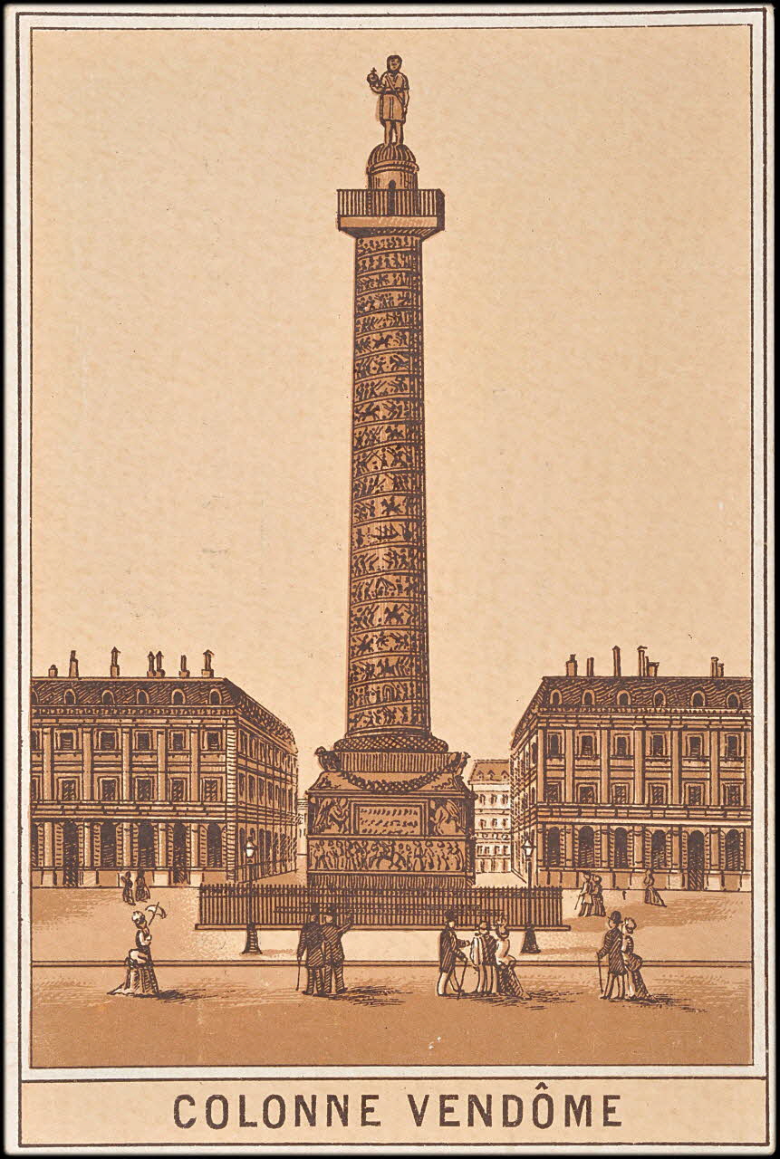carte réclame chromo Paris 1878-1885 1995.1.2802.1 Photo