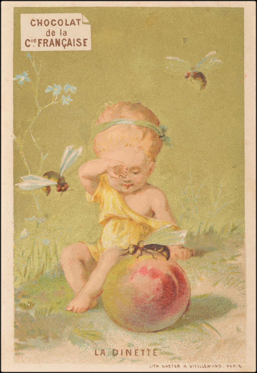 Baster & Vieillemard carte réclame chromo Paris 1878-1914 1995.1.3103.3 Photo