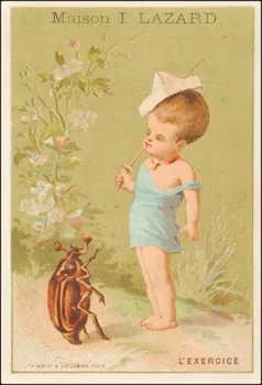 Baster & Vieillemard carte réclame chromo Paris 1878-1914 1995.1.3103.4 Photo