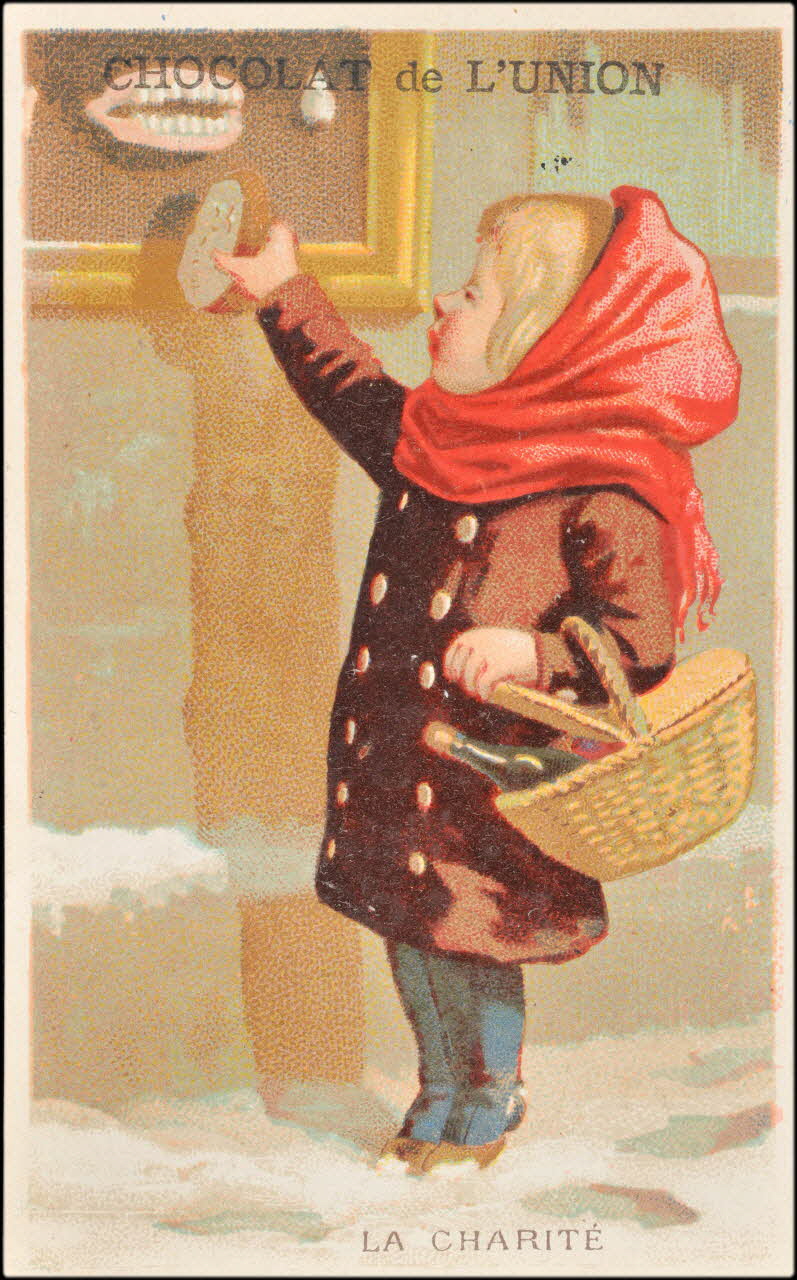 Baster & Vieillemard carte réclame chromo Paris 1886-1895 1995.1.3106.1 Photo