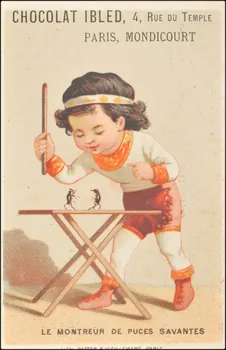 Baster & Vieillemard carte réclame chromo Paris 1886-1895 1995.1.3108.5 Photo
