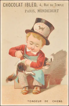 Baster & Vieillemard carte réclame chromo Paris 1886-1895 1995.1.3108.6 Photo