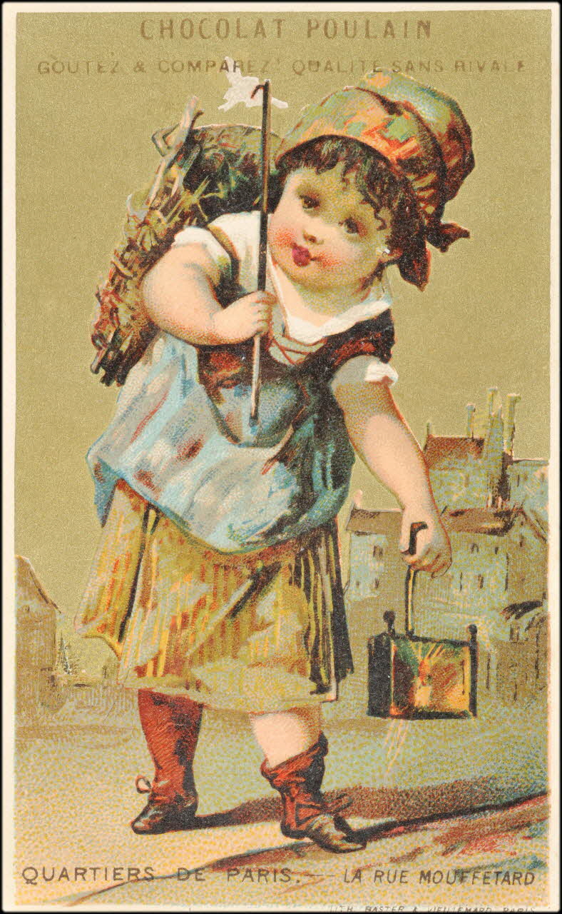 Baster et Vieillemard (éditeur), Lissarague carte réclame chromo Paris 1878-1914 1995.1.3111.10 Photo