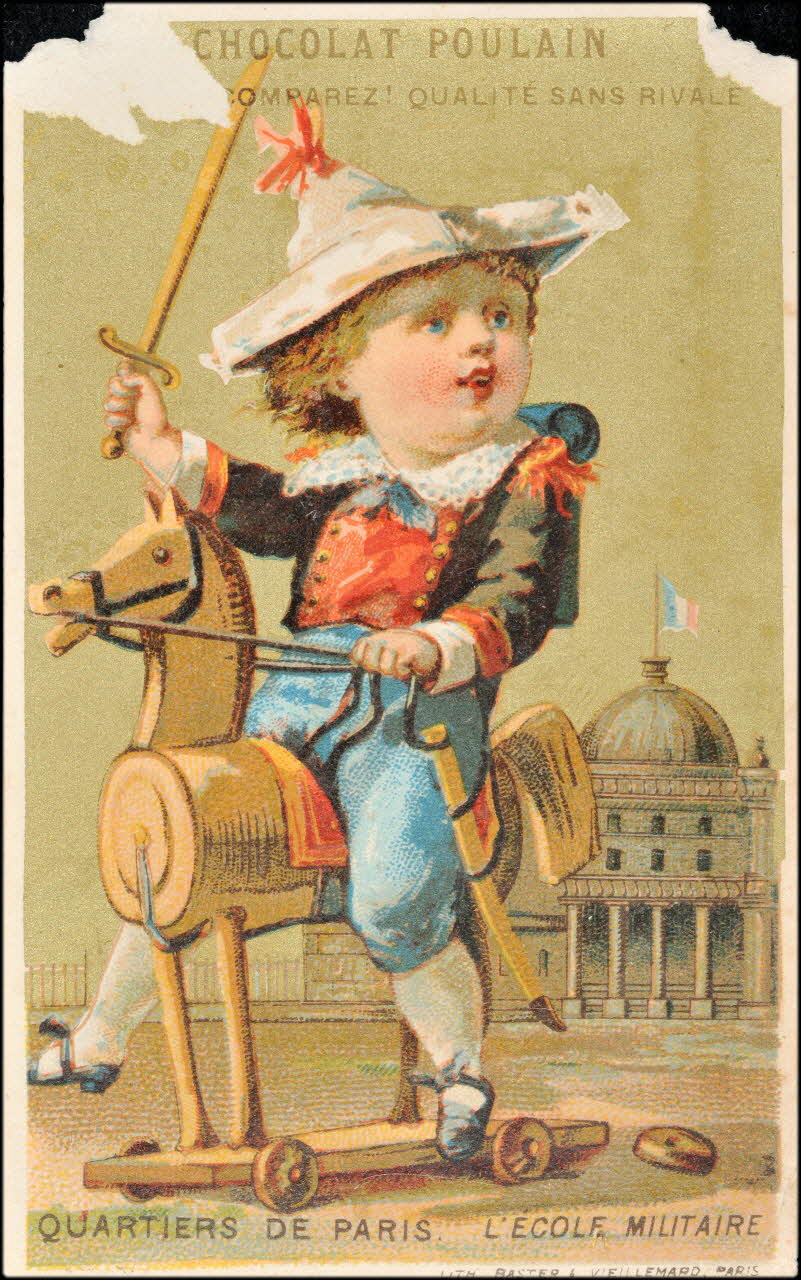 Baster et Vieillemard (éditeur), Lissarague carte réclame chromo Paris 1878-1914 1995.1.3111.3 Photo