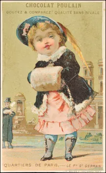 Baster et Vieillemard (éditeur), Lissarague carte réclame chromo Paris 1878-1914 1995.1.3111.5 Photo