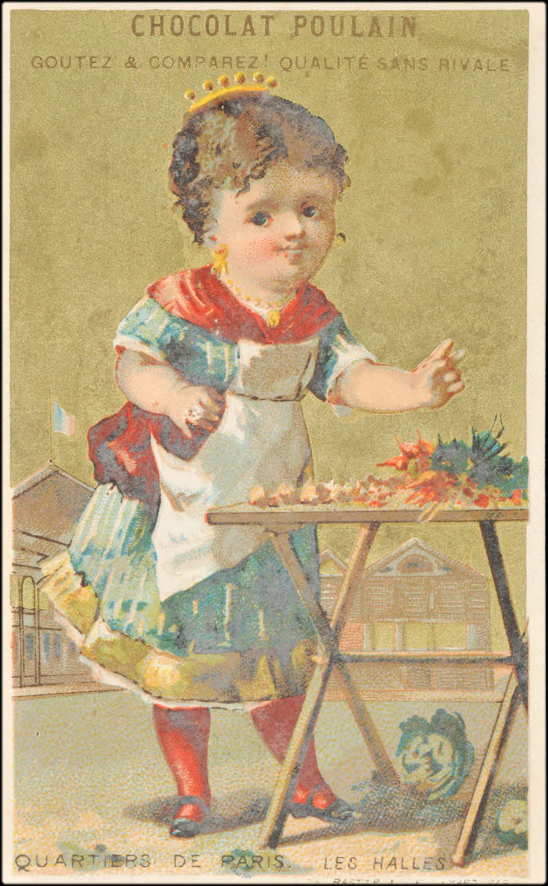 Baster et Vieillemard (éditeur), Lissarague carte réclame chromo Paris 1878-1914 1995.1.3111.6 Photo