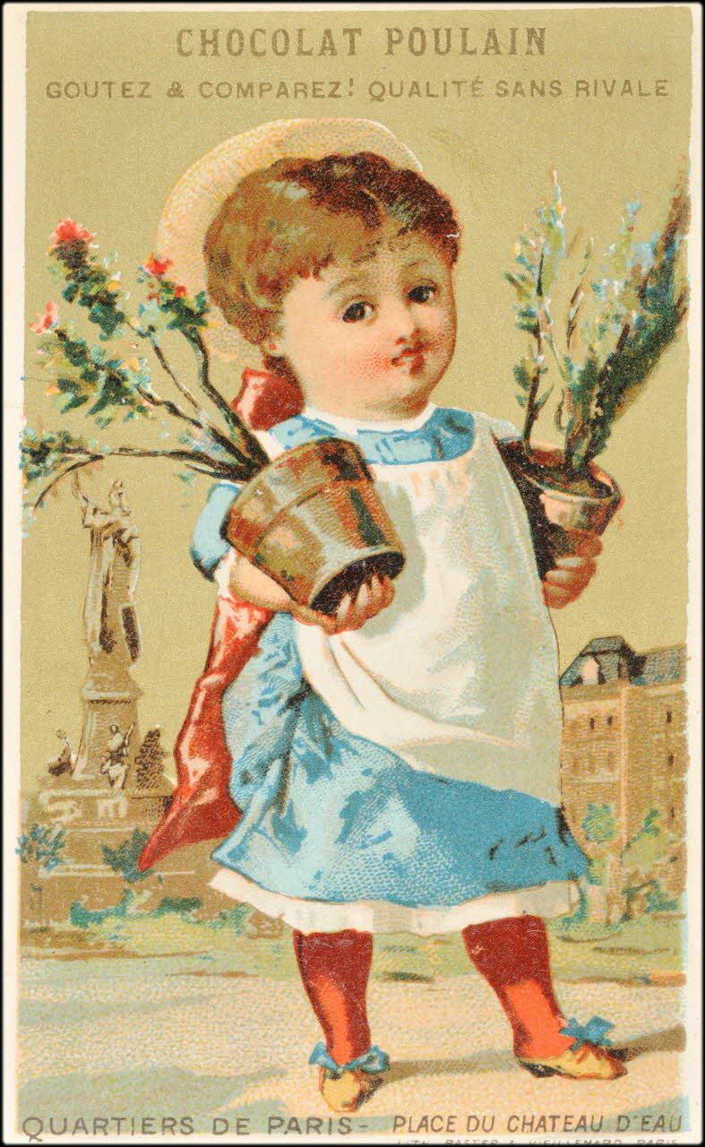 Baster et Vieillemard (éditeur), Lissarague carte réclame chromo Paris 1878-1914 1995.1.3111.9 Photo