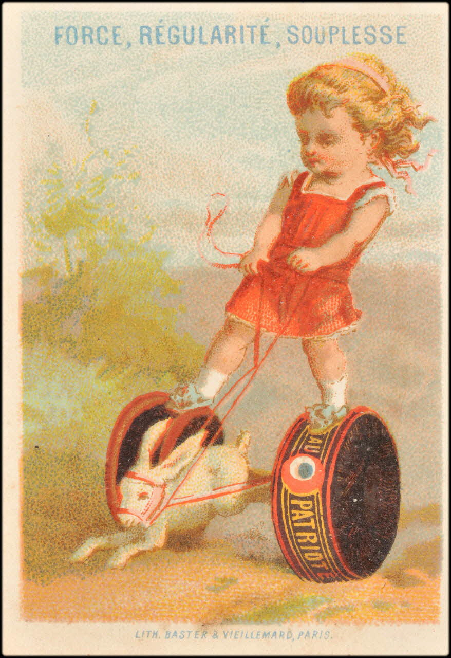 Baster & Vieillemard carte réclame chromo Paris 1878-1914 1995.1.3113.1 Photo