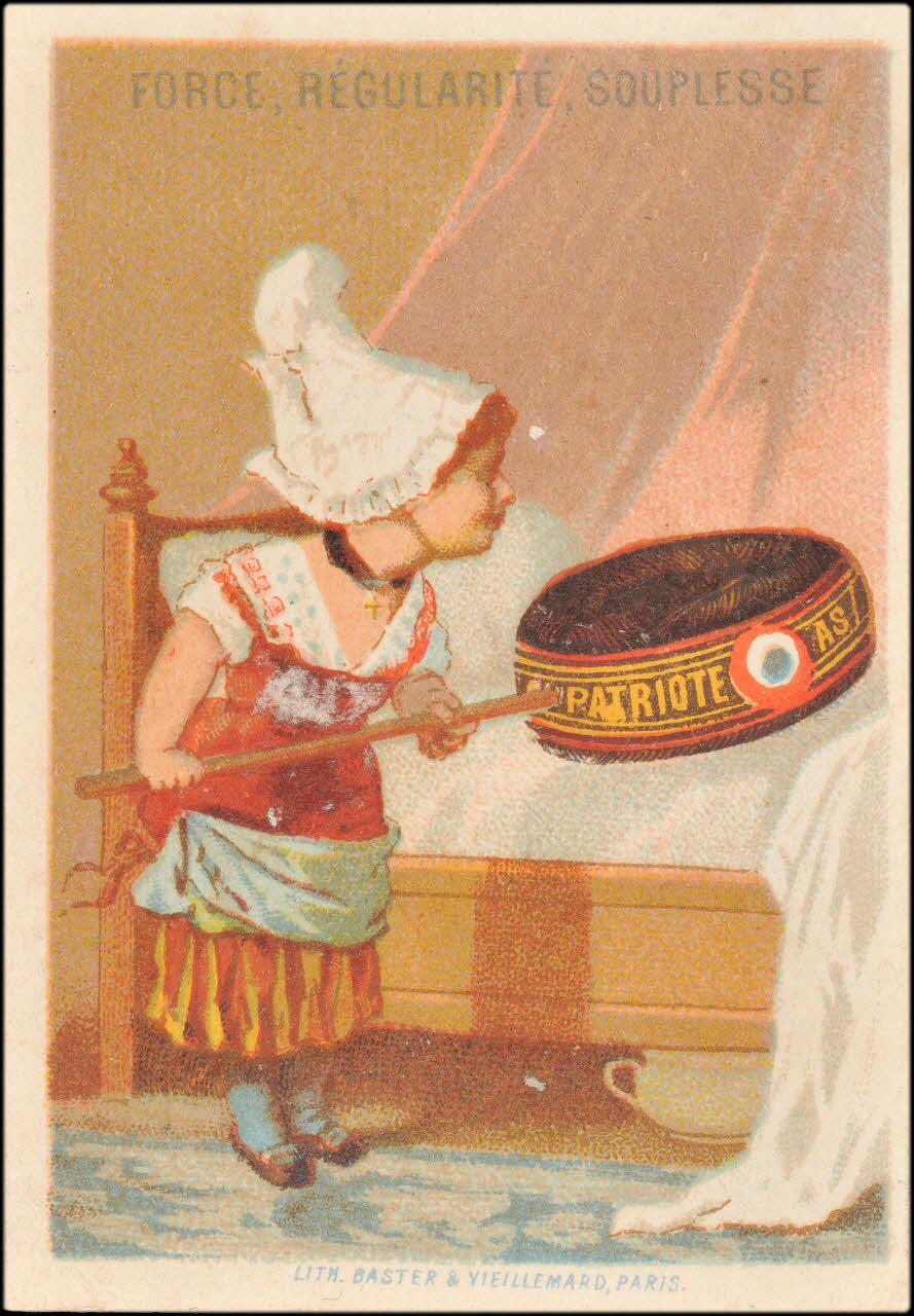 Baster & Vieillemard carte réclame chromo Paris 1878-1914 1995.1.3113.2 Photo