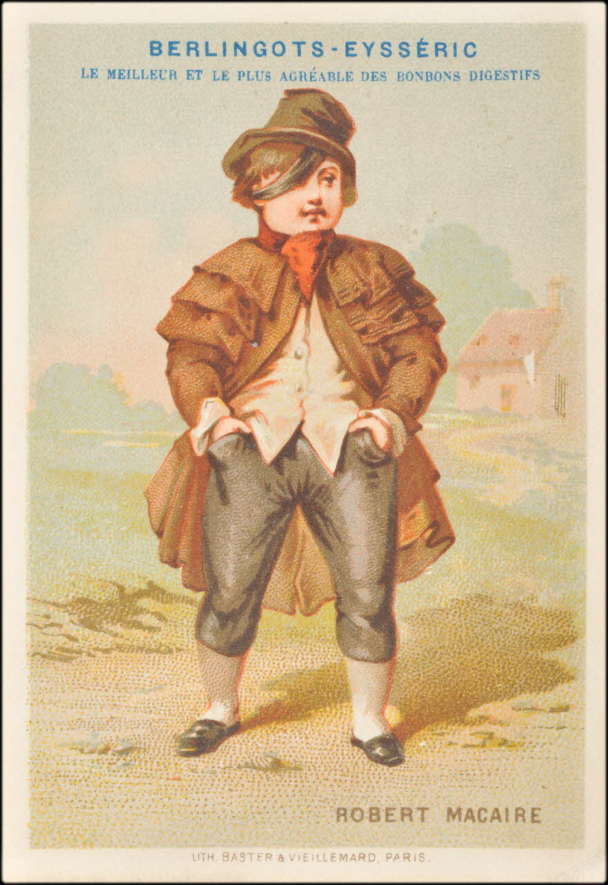 Baster & Vieillemard carte réclame chromo Paris 1878-1914 1995.1.3114.15 Photo