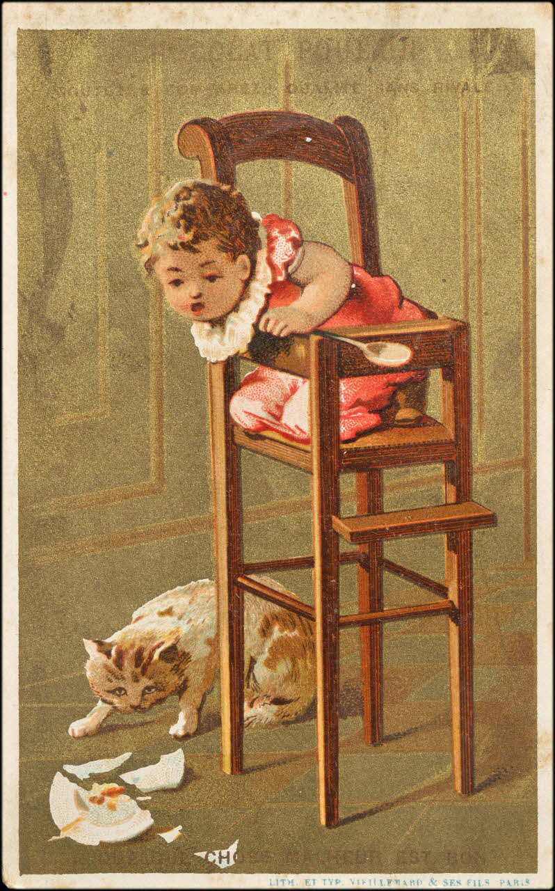 Baster et Vieillemard (éditeur), Lissarague carte réclame chromo Paris 1886-1895 1995.1.3117.2 Photo