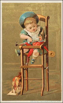 Baster et Vieillemard (éditeur), Lissarague carte réclame chromo Paris 1886-1895 1995.1.3117.3 Photo