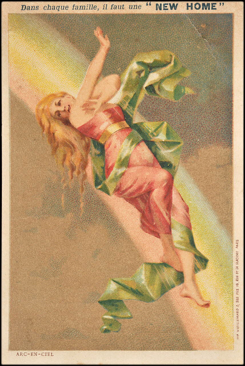 Baster & Vieillemard carte réclame chromo Paris 1889-1895 1995.1.3127.1 Photo