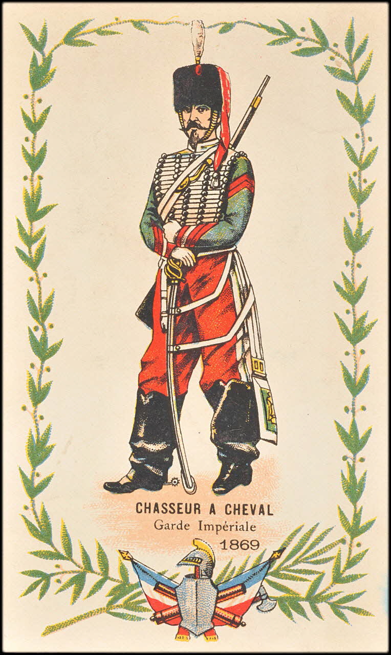 Baster & Vieillemard carte réclame chromo Paris 1878-1914 1995.1.3128.1 Photo