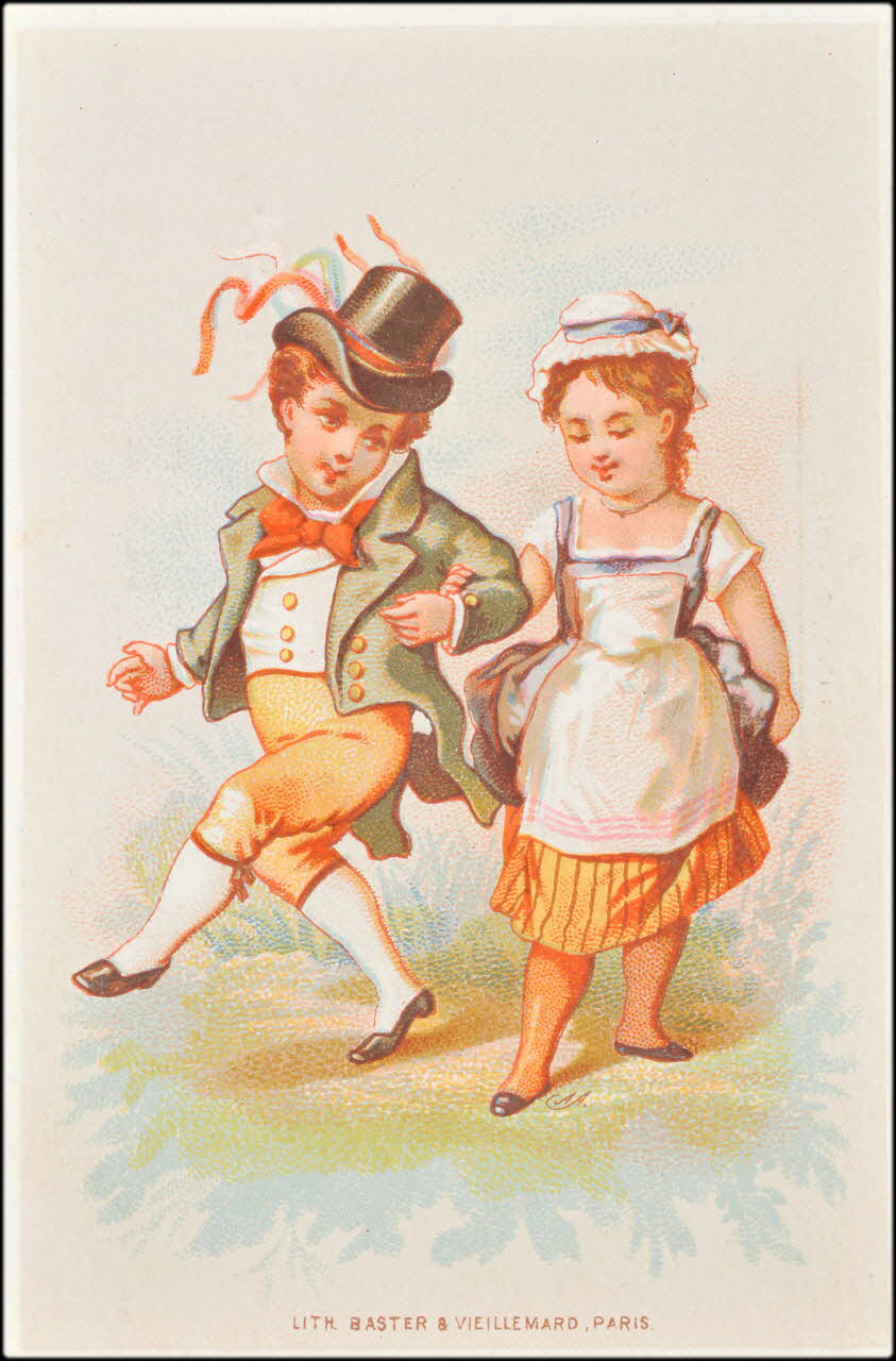 A. A. ; Baster & Vieillemard carte réclame chromo Paris 1878-1914 1995.1.3133.7 Photo