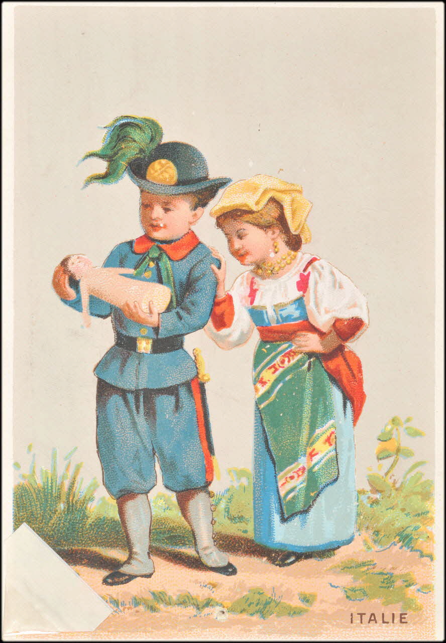 Baster & Vieillemard carte réclame chromo Paris 1878-1914 1995.1.3134.5 Photo