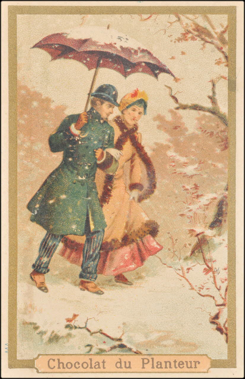 Baster & Vieillemard carte réclame chromo Paris 1878-1914 1995.1.3139.4 Photo