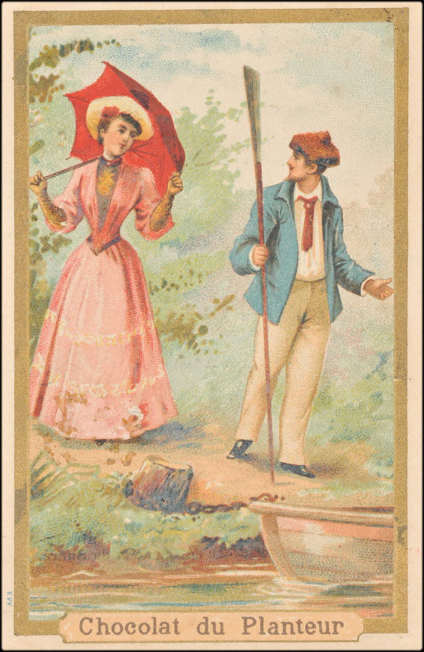 Baster & Vieillemard carte réclame chromo Paris 1878-1914 1995.1.3139.5 Photo