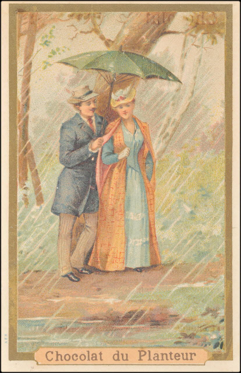 Baster & Vieillemard carte réclame chromo Paris 1878-1914 1995.1.3139.6 Photo