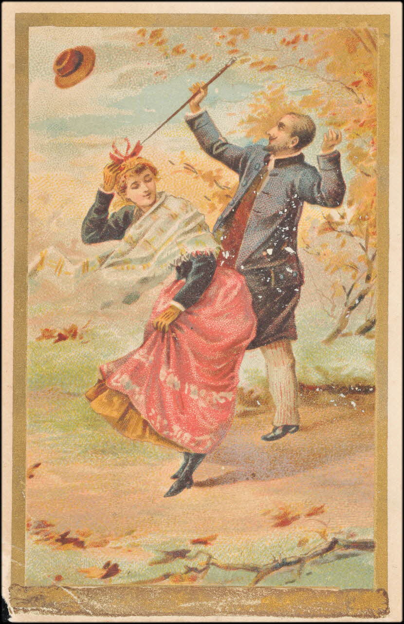 Baster & Vieillemard carte réclame chromo Paris 1878-1914 1995.1.3139.8 Photo