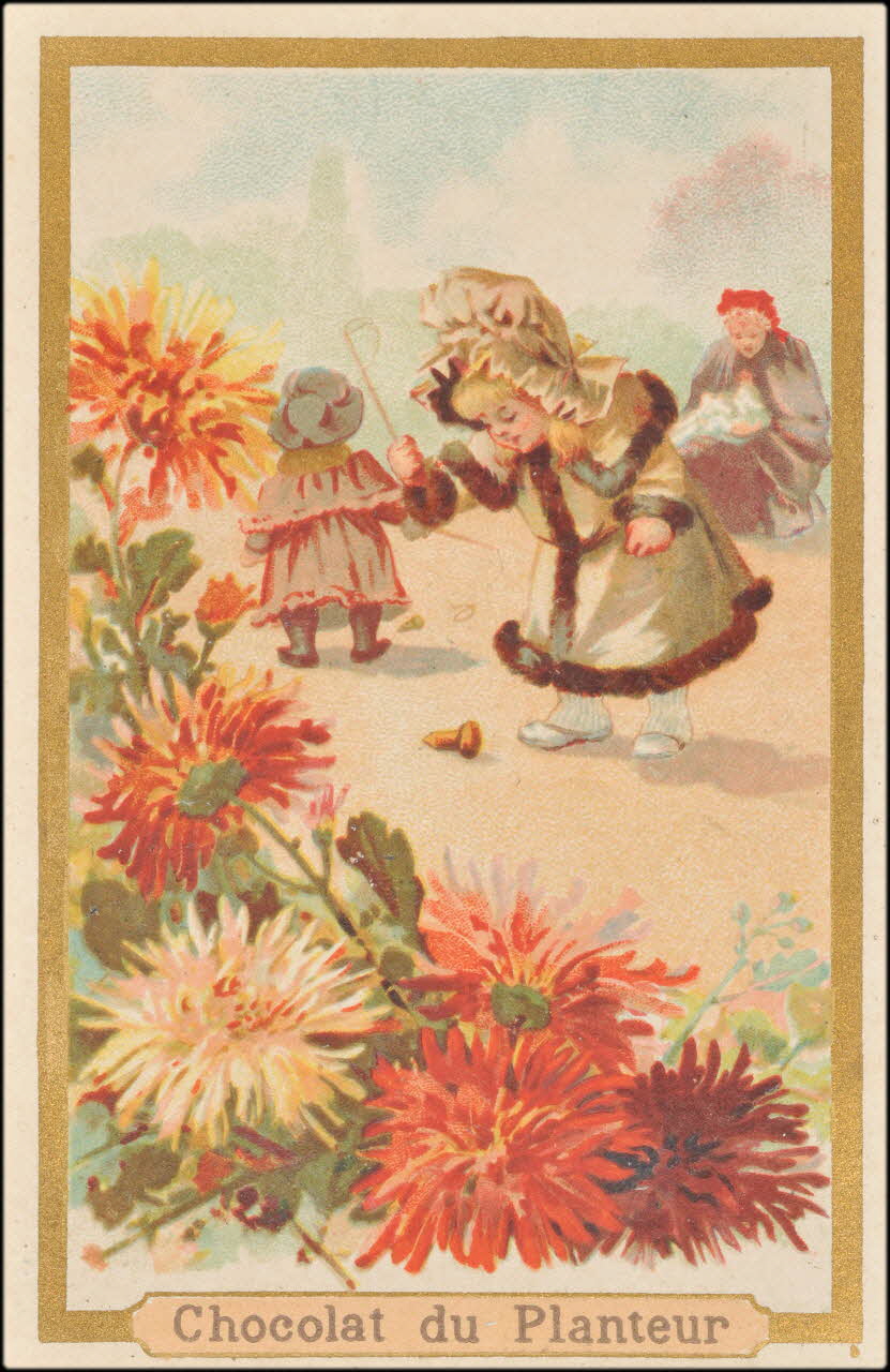 Baster & Vieillemard carte réclame chromo Paris 1878-1914 1995.1.3140.5 Photo