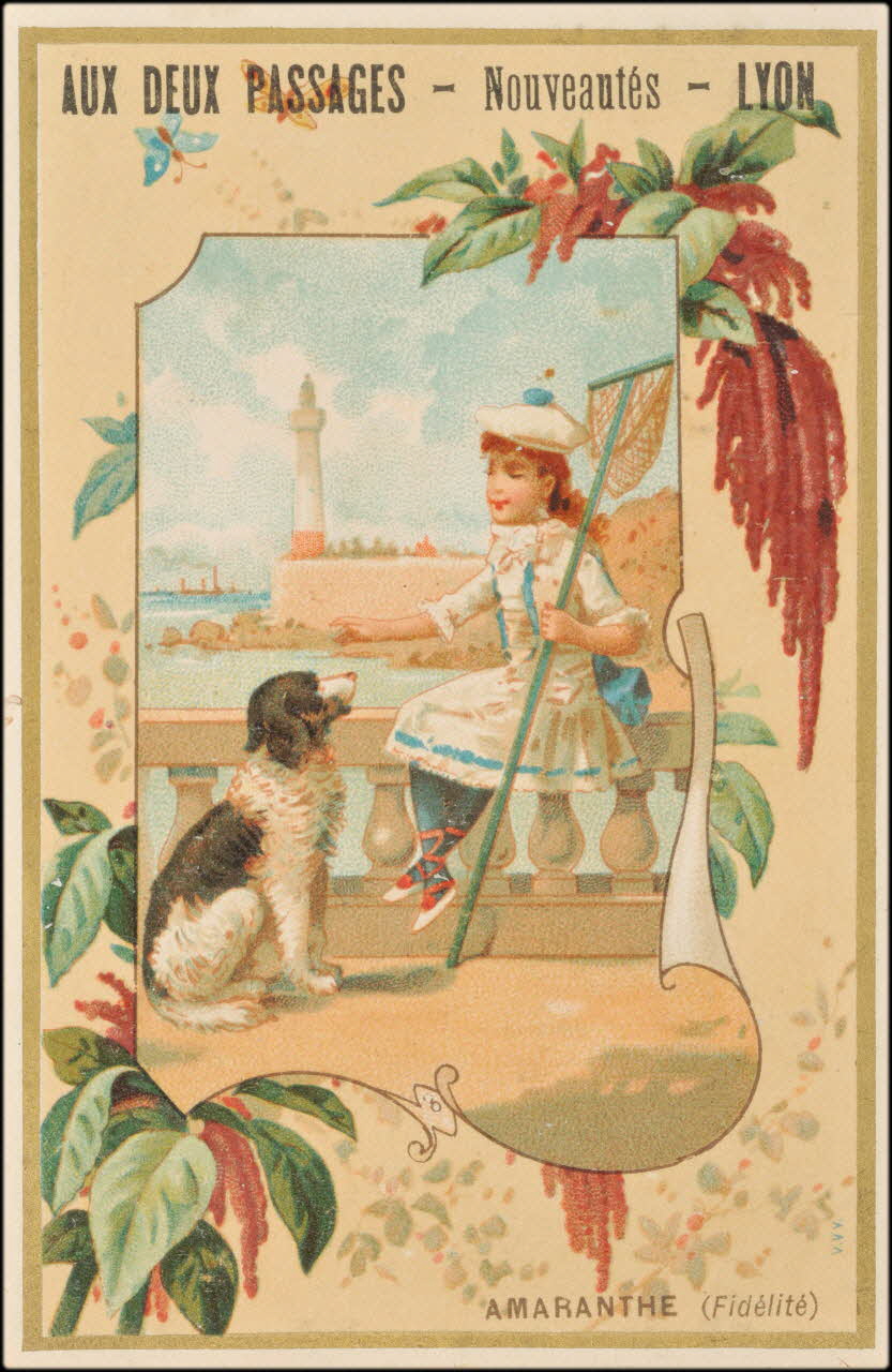 Baster & Vieillemard carte réclame chromo Paris 1878-1914 1995.1.3141.1 Photo