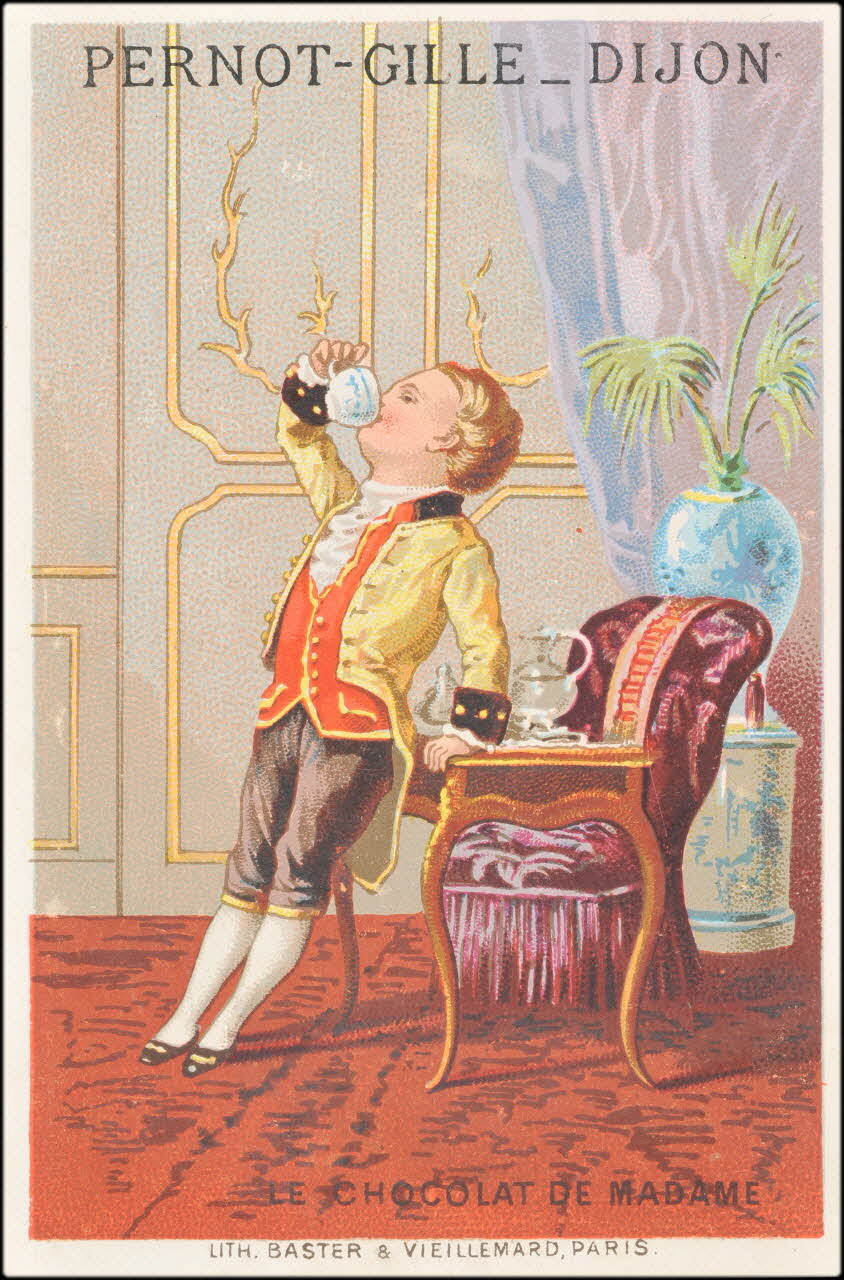 Baster & Vieillemard carte réclame chromo Paris 1878-1914 1995.1.3142.5 Photo