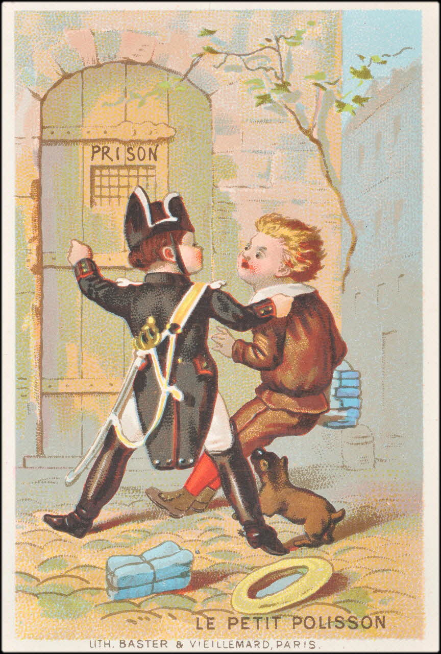 Baster & Vieillemard carte réclame chromo Paris 1878-1914 1995.1.3142.7 Photo