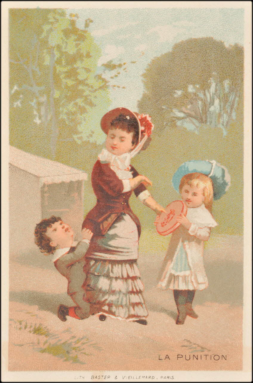 carte réclame chromo Paris 1878-1914 1995.1.3143.4 Photo