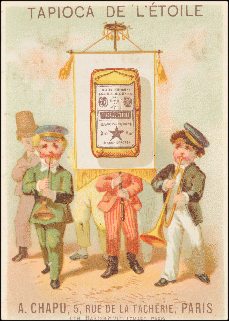 Baster & Vieillemard carte réclame chromo Paris 1878-1914 1995.1.3144.5 Photo