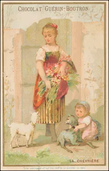 Baster & Vieillemard carte réclame chromo Paris 1886-1889 1995.1.3145.2  Photo