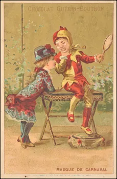 Baster & Vieillemard carte réclame chromo Paris 1886-1889 1995.1.3147.1  Photo