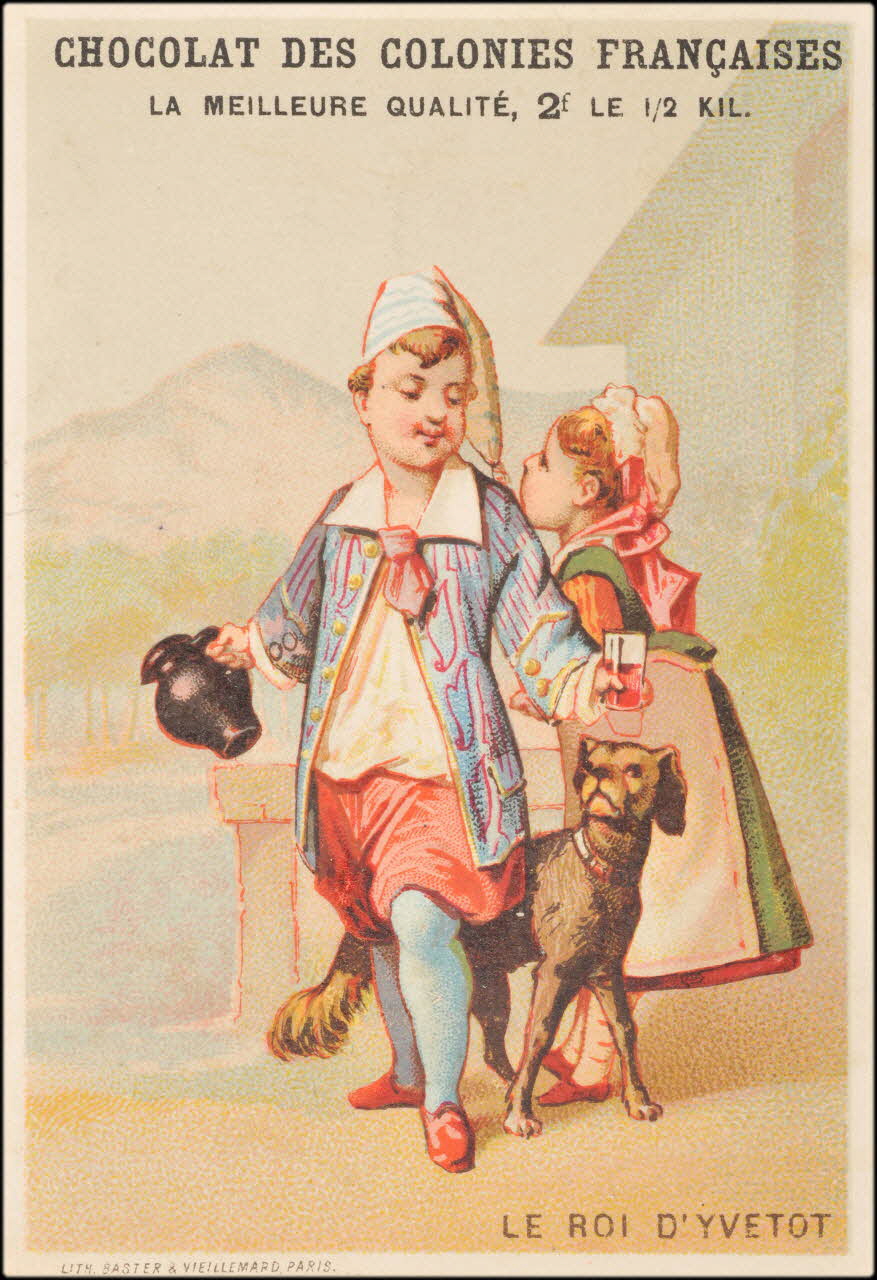 Baster & Vieillemard carte réclame chromo Paris 1878-1914 1995.1.3149.3 Photo